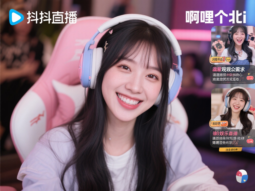 作为斗鱼直播的娱乐类主播，“啊哩个北i”